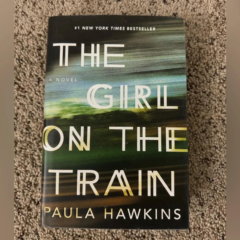 The Girl on the Train by Paula Hawkins hardback book